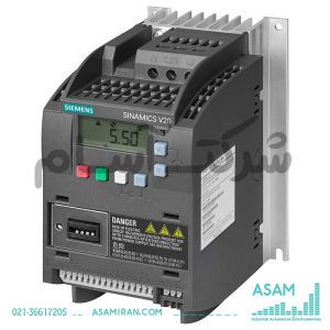 اینورتر سه فاز 0.37 کیلووات زیمنس سری V20 کد 6SL3210-5BE13-7CV0