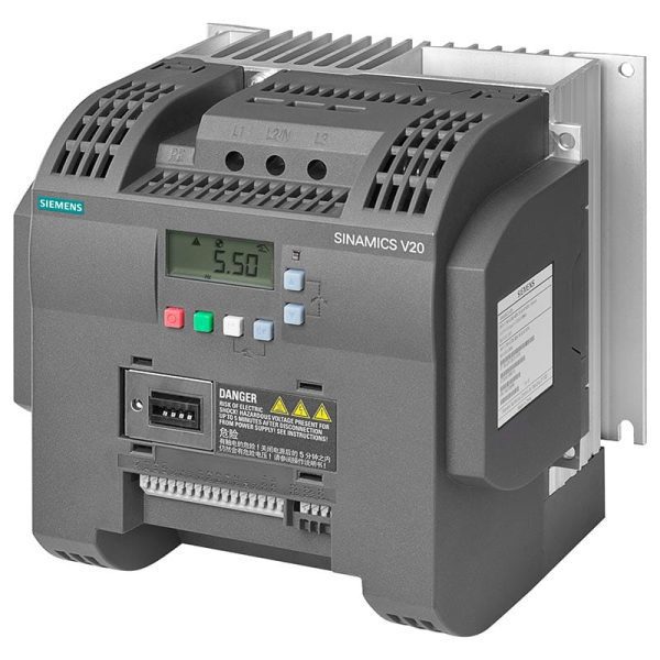 اینورتر سه فاز V20 5.5KW زیمنس 6SL3210-5BE25-5CV0