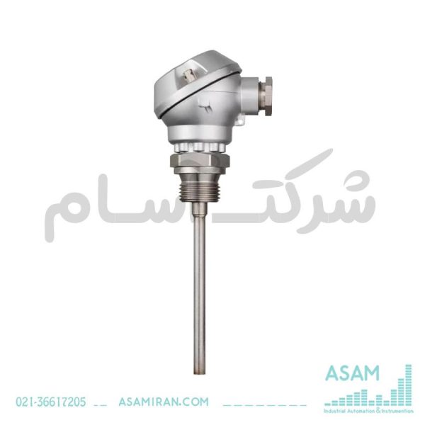 حسگر دمای Jumo Pt100 مدل Screw-in با سر ترمینال نوع J