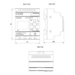 پی‌ال‌سی لوگو LOGO!24CE زیمنس مدل 6ED1052-1MD08-0BA0 - تصویر 2
