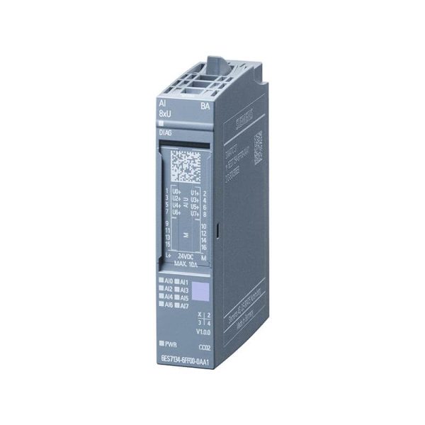 ماژول ورودی آنالوگ 8 کاناله 16 بیتی ET200 SP زیمنس