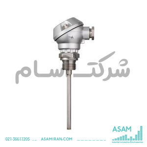 حسگر دمای Jumo Pt100 مدل Screw-in با سر ترمینال نوع J