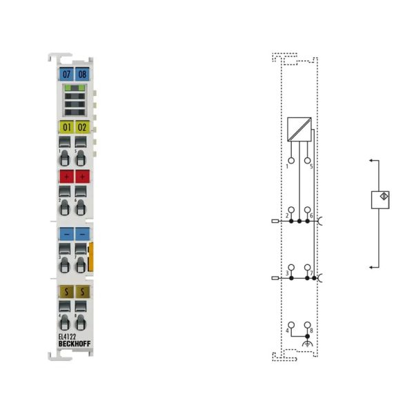 ترمینال بکهوف مدل EL4122 | EtherCAT