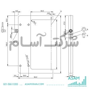 سنسور چنگالی Balluff مدل BGL0009 | BGL 120A-003-S49