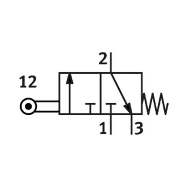 شیر برقی اهرمی Festo R-3-1/4-B