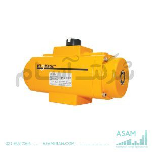محرک پنوماتیکی ربع‌گرد دنده و شانه‌ای EL-O-Matic سری F