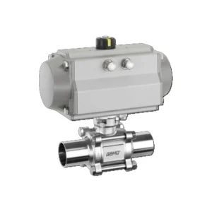 شیر توپی بهداشتی پنوماتیکی GEMÜ 741